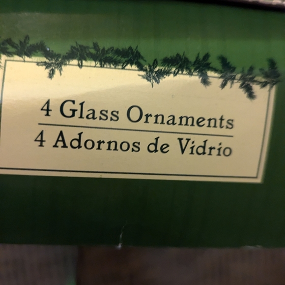 Kreb's Glass ornaments with box , Nativity - Picture 3 of 4